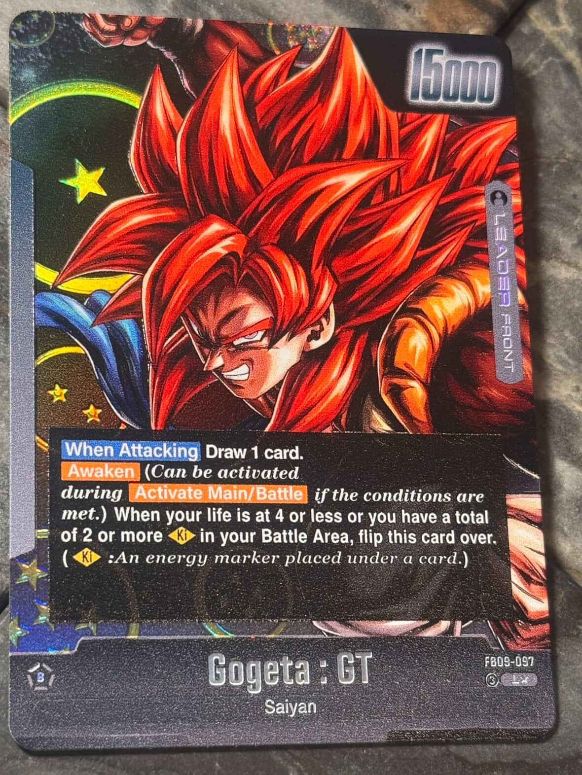 FB09-097 Custom Art Leader - Gogeta : GT