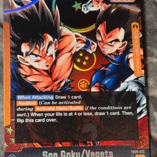 FB09-073 Custom Leader Card - Son Goku / Vegeta / Super Gogeta