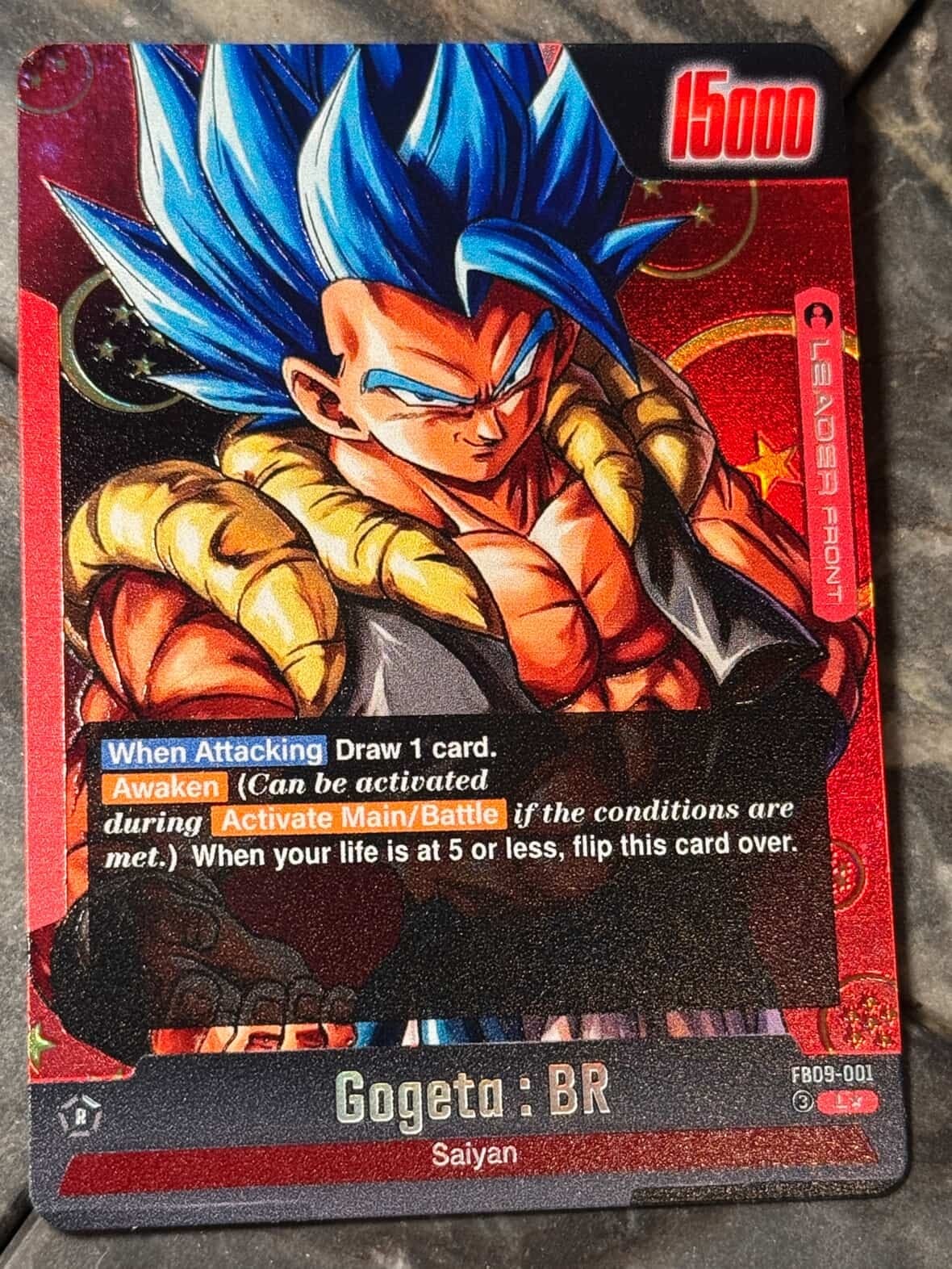 FB09-001 Custom Art Leader - Gogeta : BR