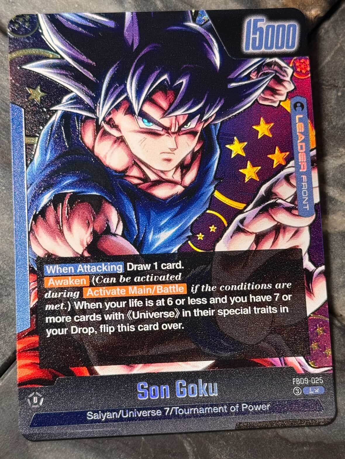 FB09-025 Custom Art Leader - Son Goku (MUI)