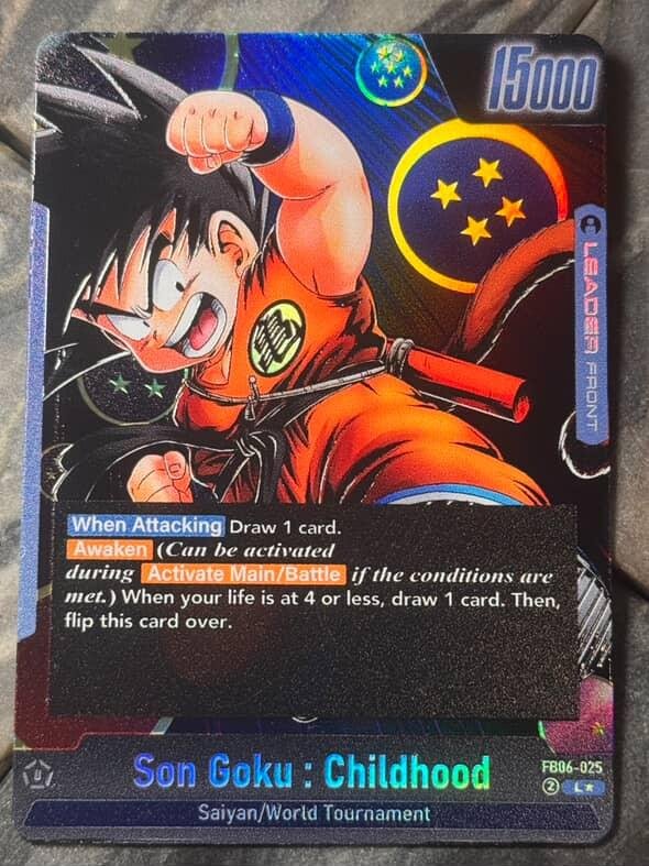 FB06-025 Custom Art Leader - Son Goku : Childhood