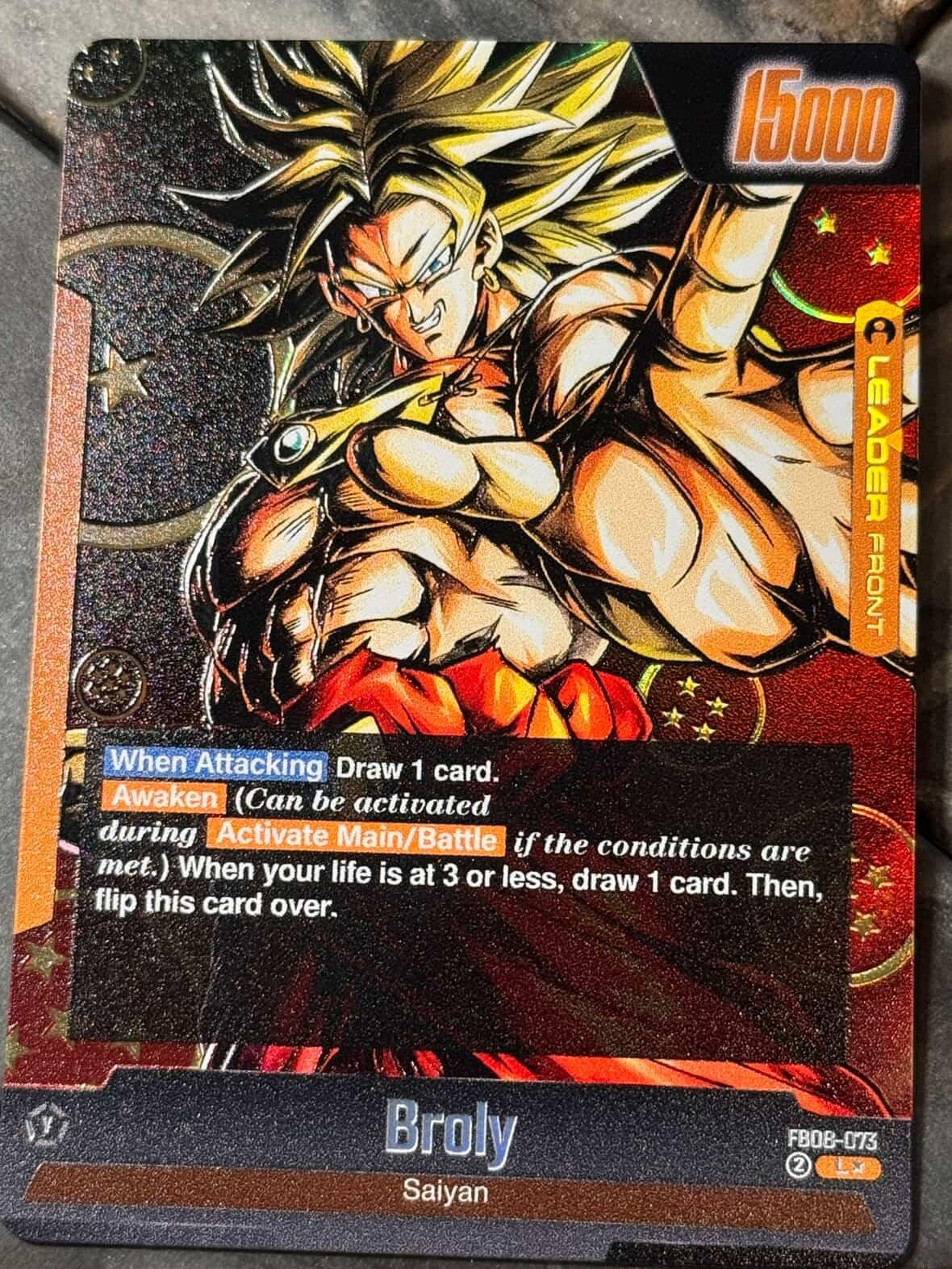 FB08-073 Custom Art Leader - Broly