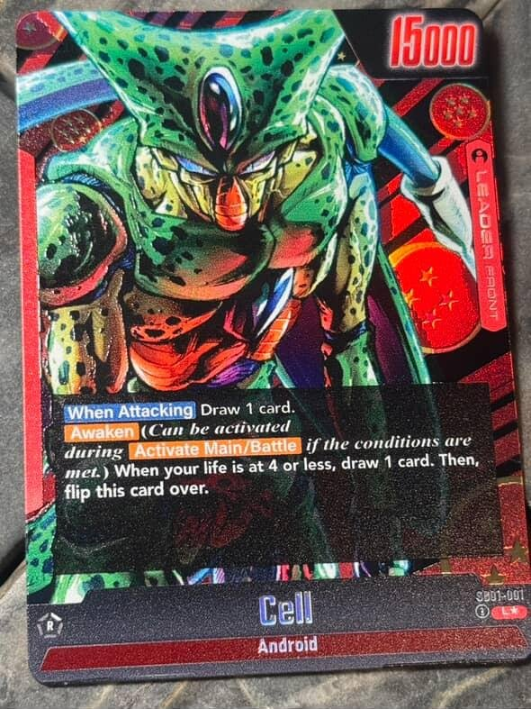 SB01-001 Custom Art Leader - Cell
