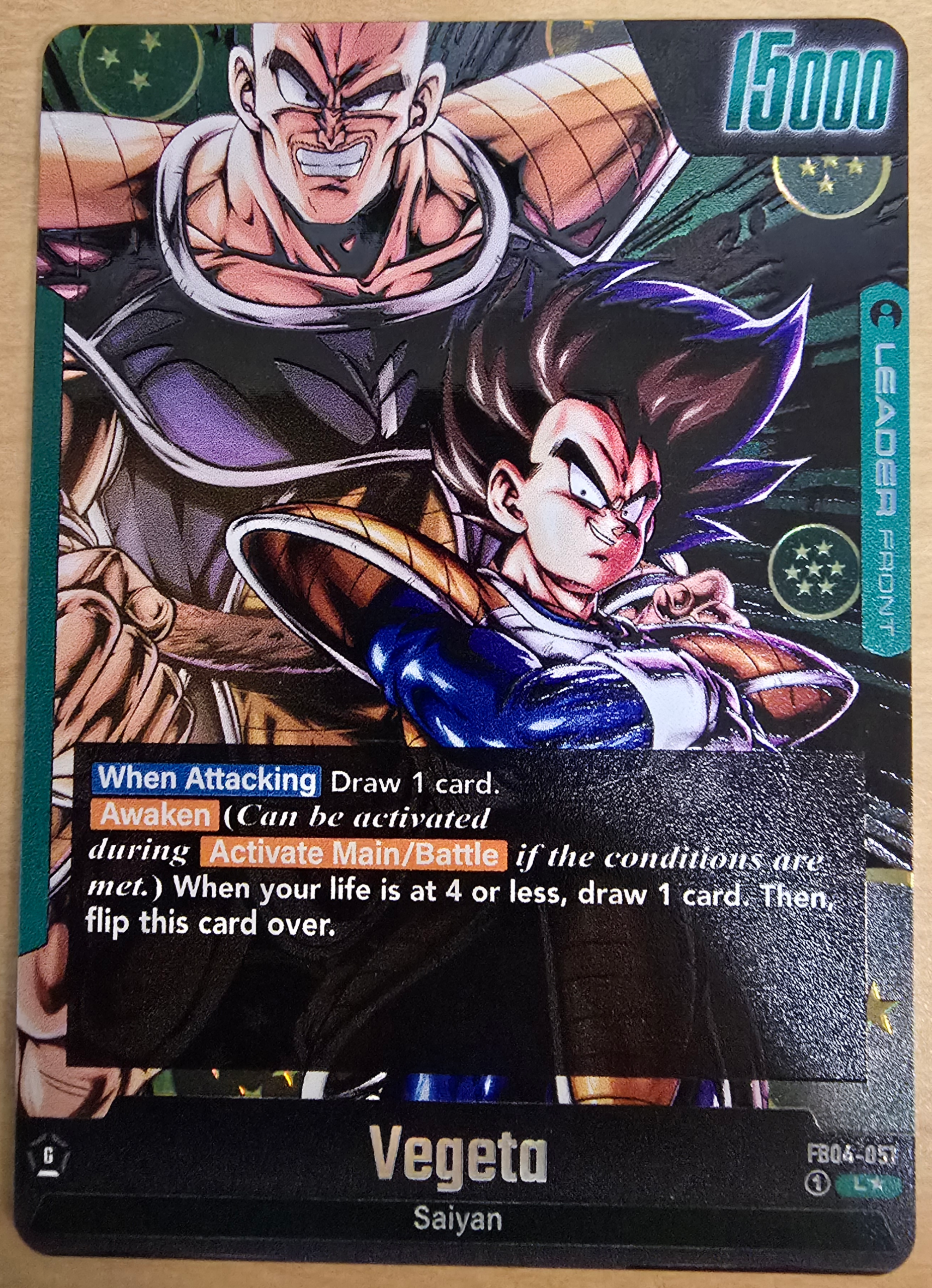 FB04-051 Custom Art Leader - Vegeta