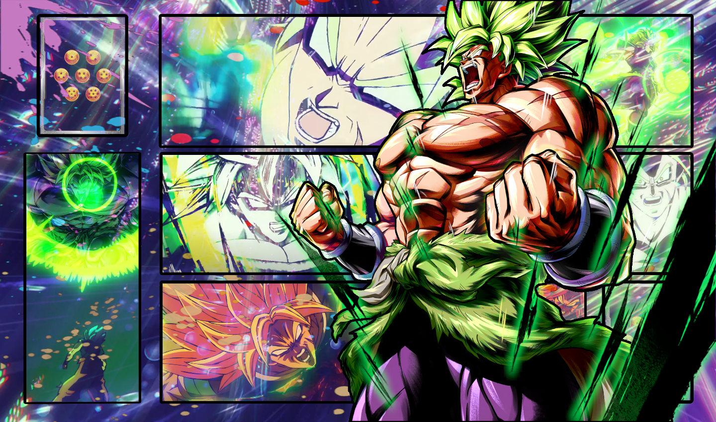 Broly BR - Movie Playmat
