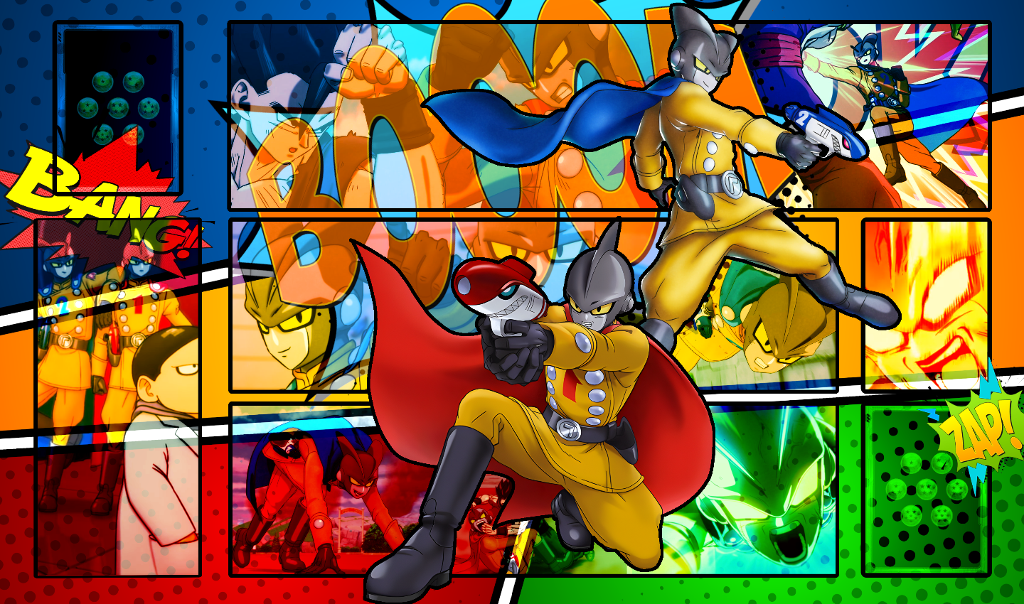 Gamma 1 and Gamma 2 - Movie Playmat