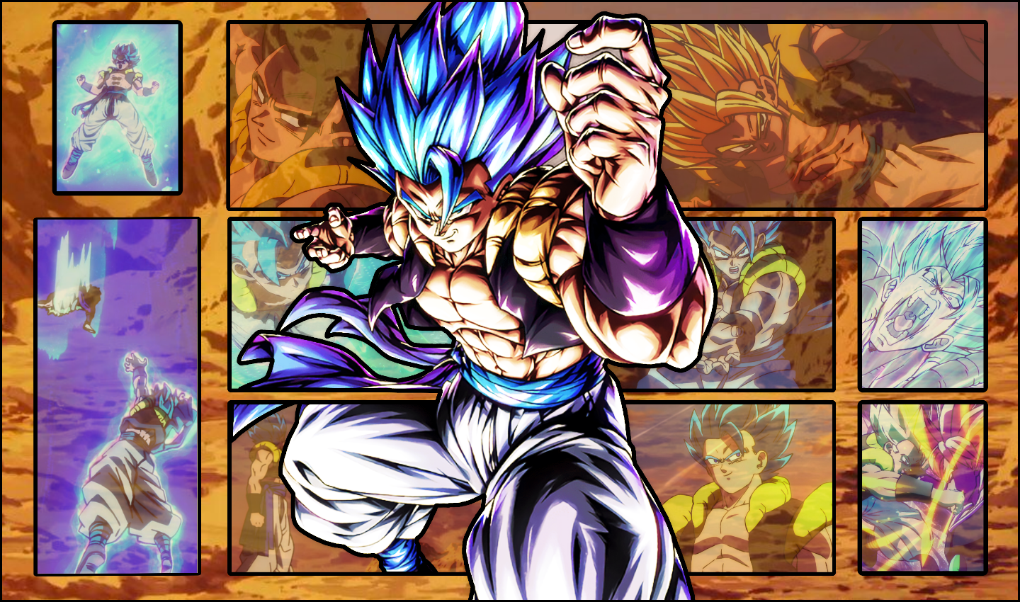 SSB Gogeta - Movie Playmat