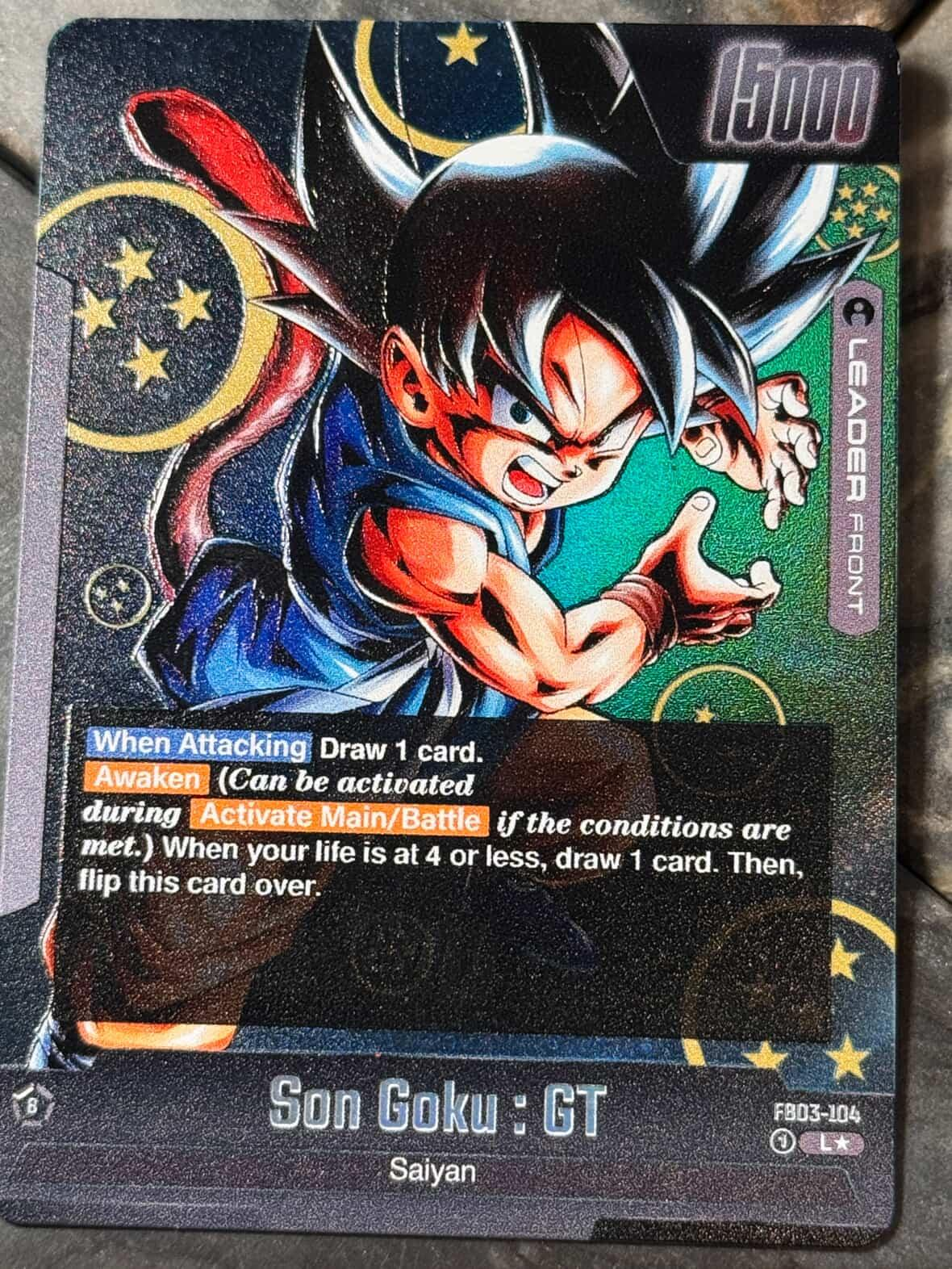 FB03-104 Custom Art Leader - Son Goku : GT