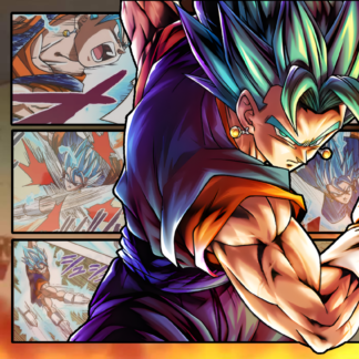 Vegito - Super Saiyan Blue Playmat