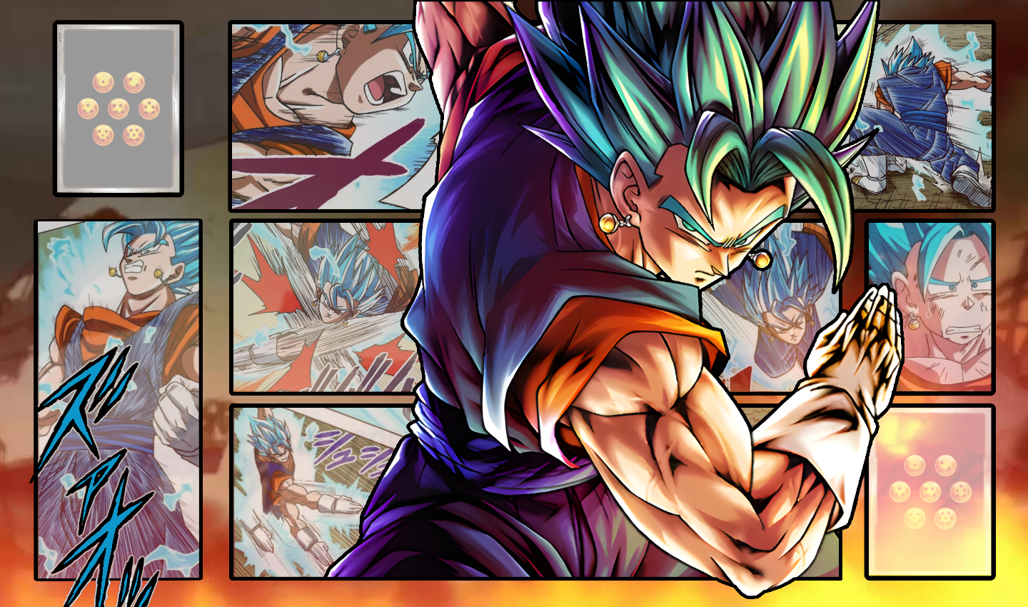 Vegito - Super Saiyan Blue Playmat