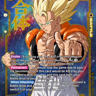 FB09-122 Custom Secret Rare - Gogeta