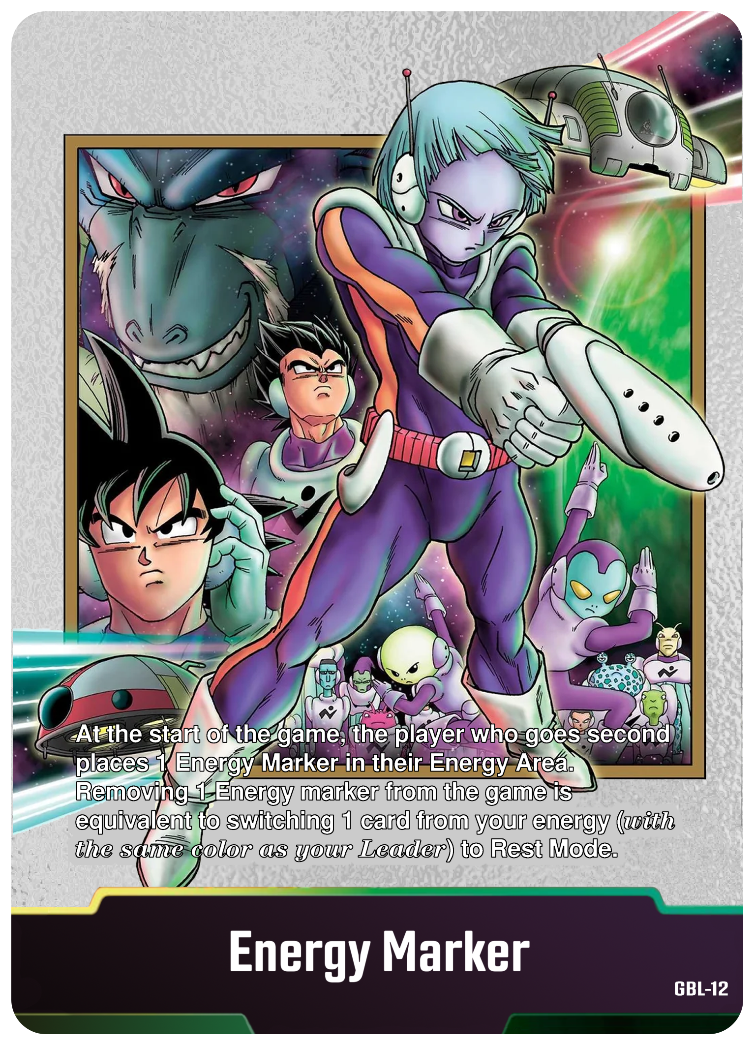 Dragon Ball Super Manga Cover Custom Energy Markers (Vol. 10)