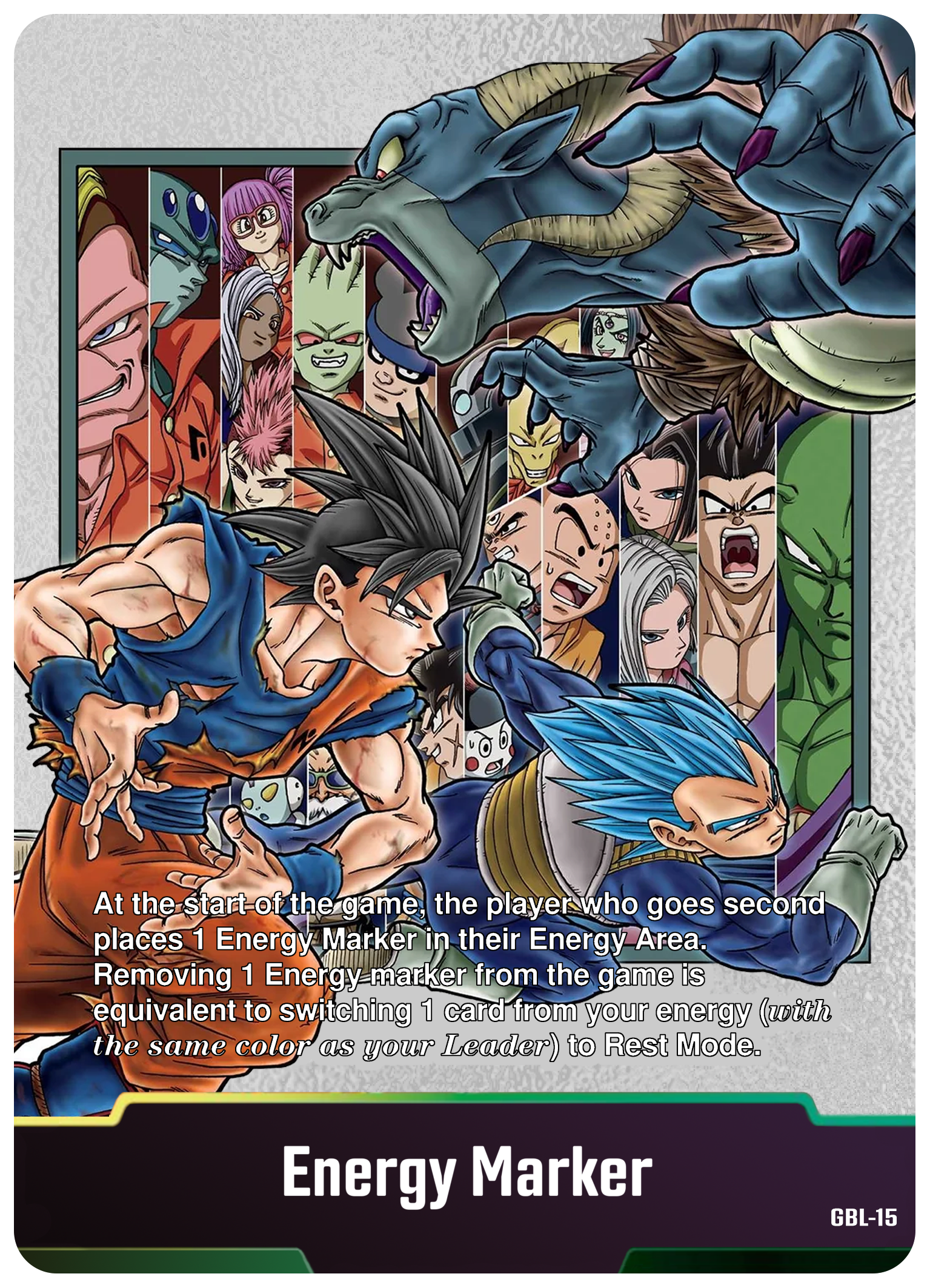 Dragon Ball Super Manga Cover Custom Energy Markers (Vol. 13)