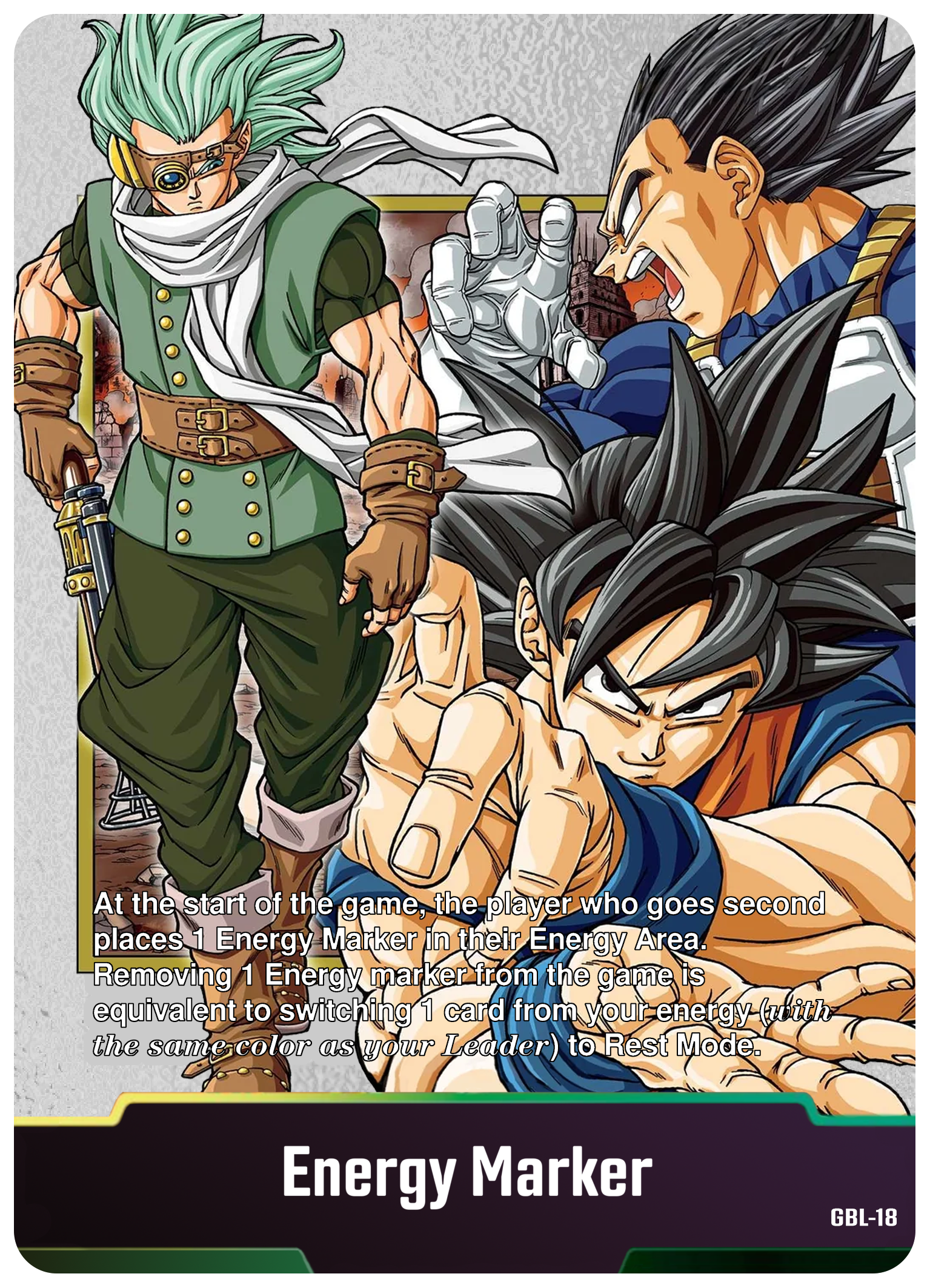 Dragon Ball Super Manga Cover Custom Energy Markers (Vol. 16)