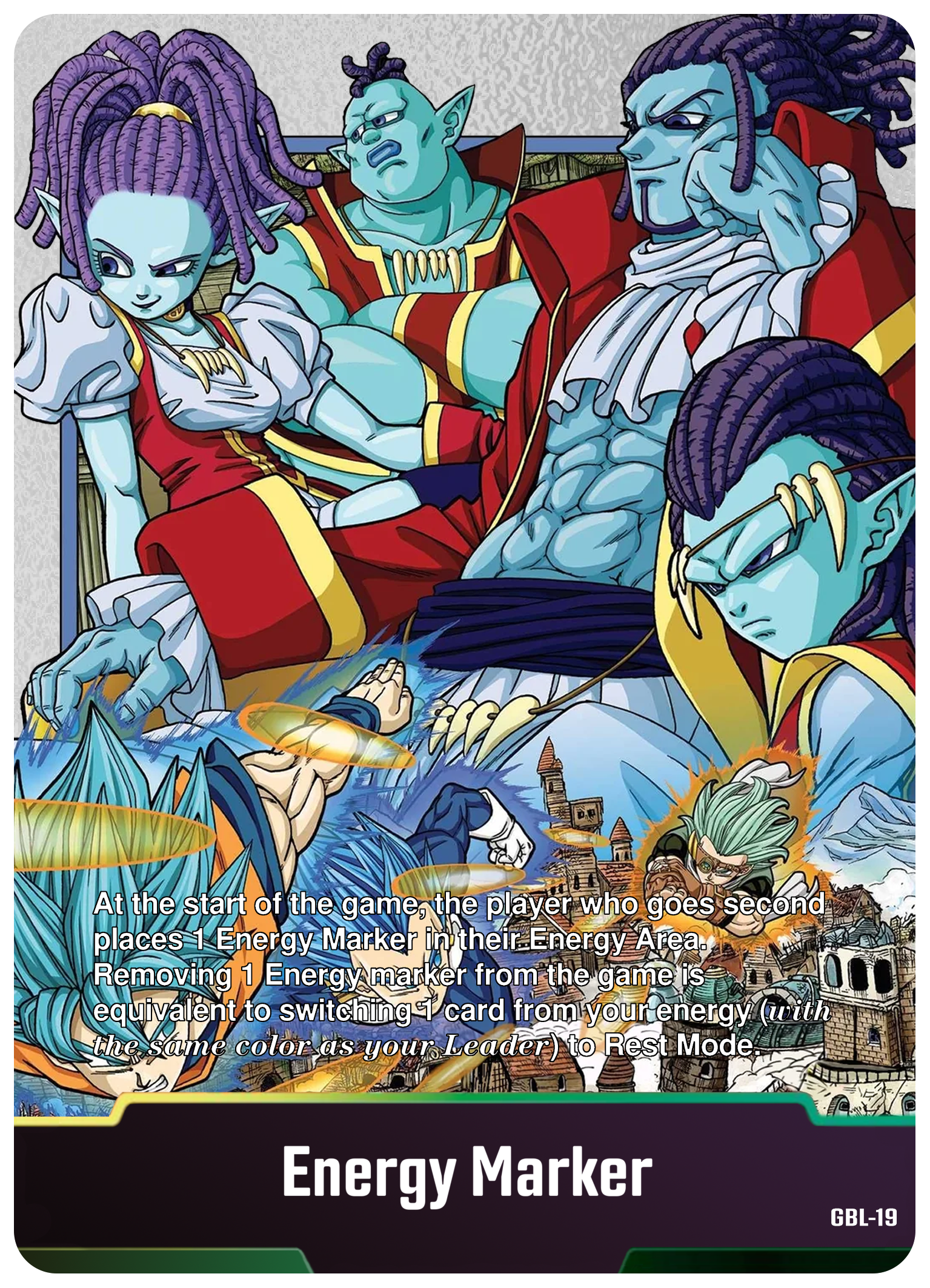 Dragon Ball Super Manga Cover Custom Energy Markers (Vol. 17)