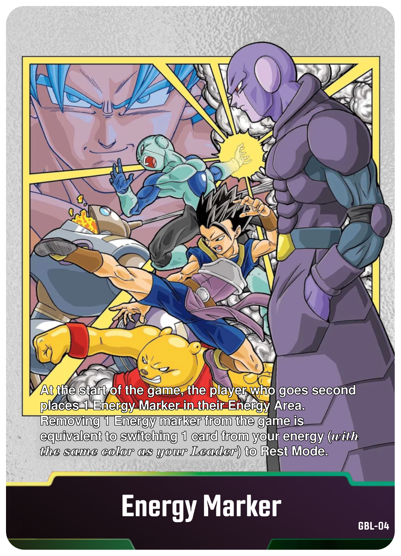 Dragon Ball Super Manga Cover Custom Energy Markers (Vol. 2)