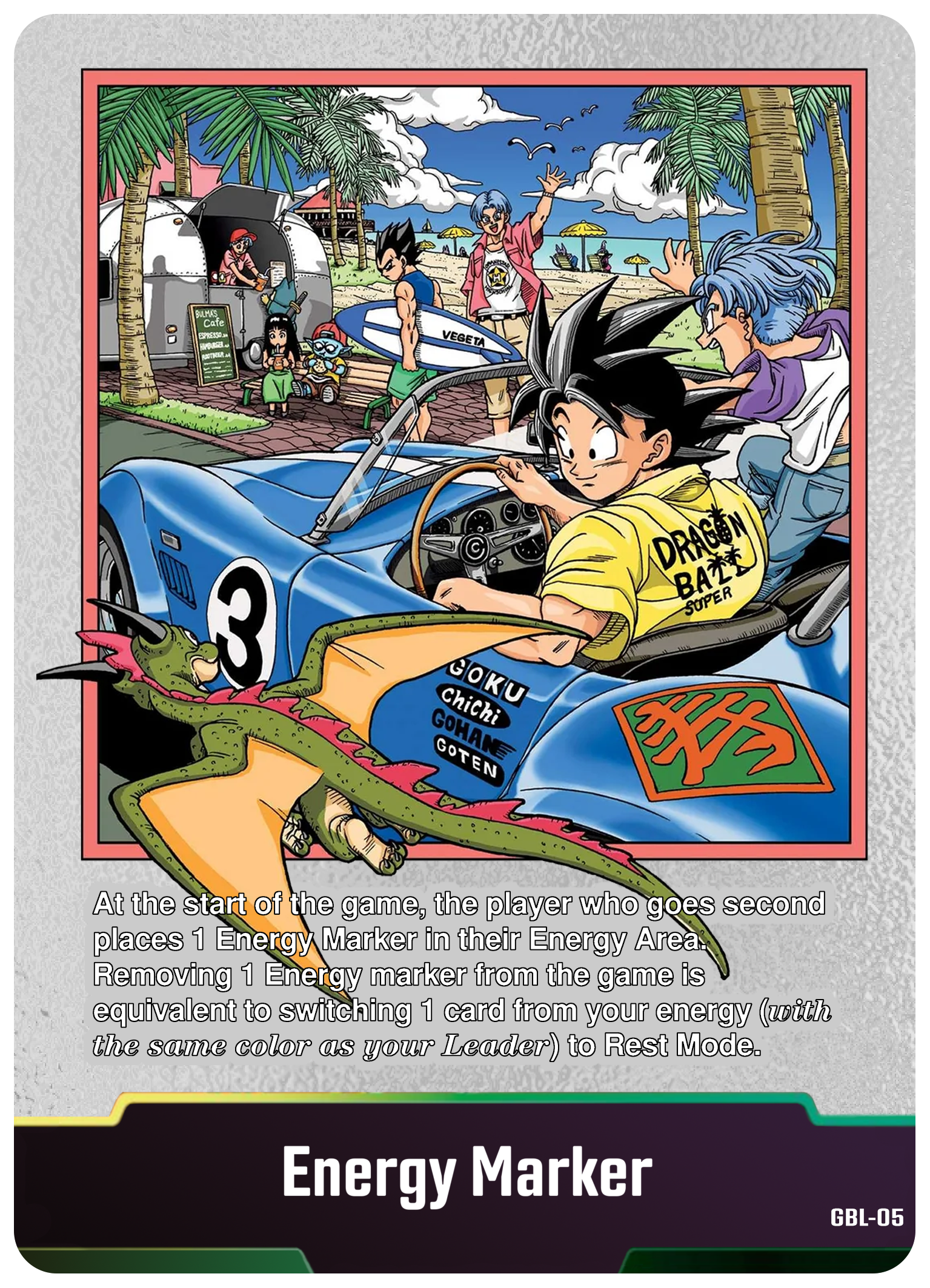 Dragon Ball Super Manga Cover Custom Energy Markers (Vol. 3)
