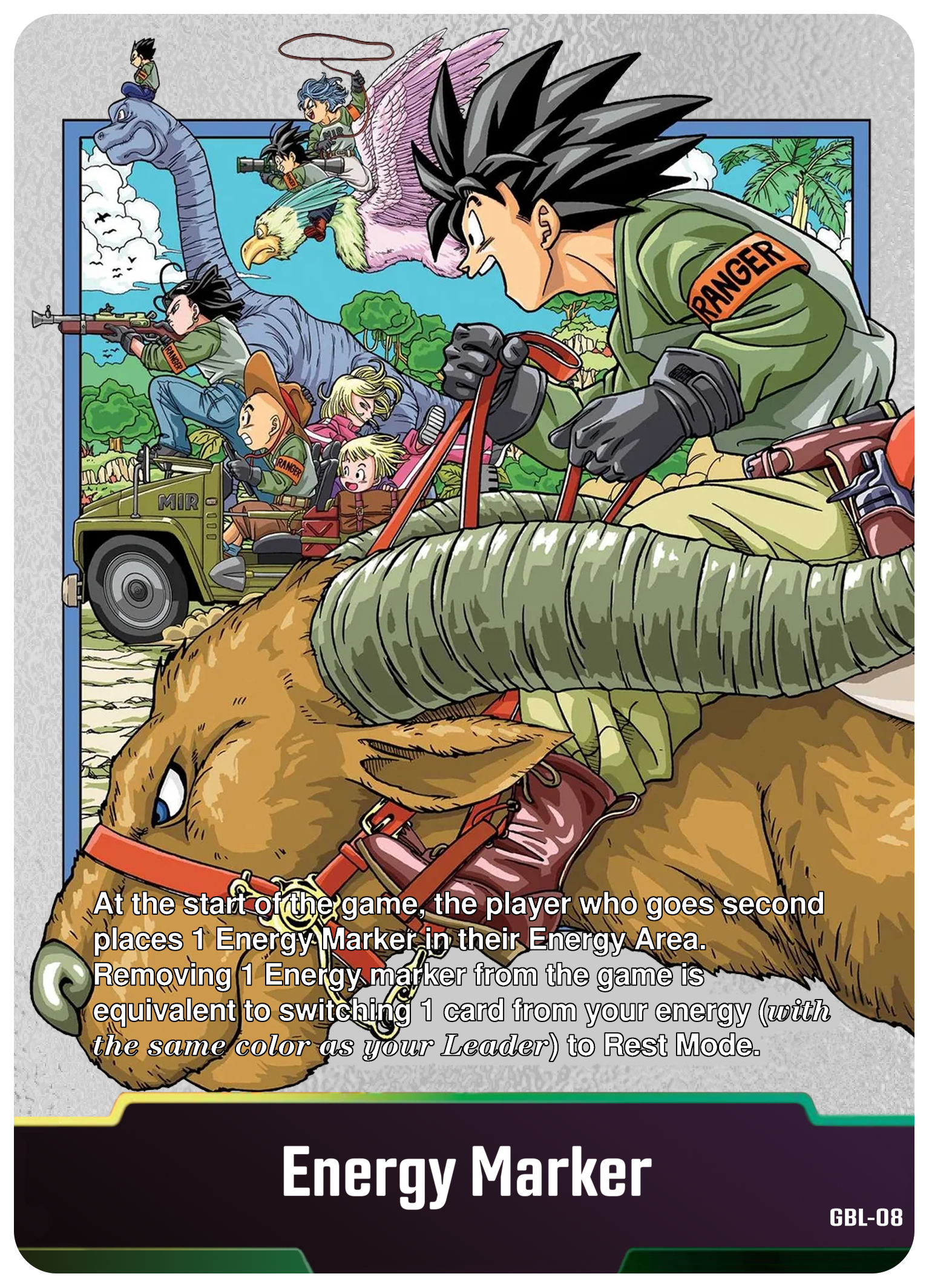 Dragon Ball Super Manga Cover Custom Energy Markers (Vol. 6)