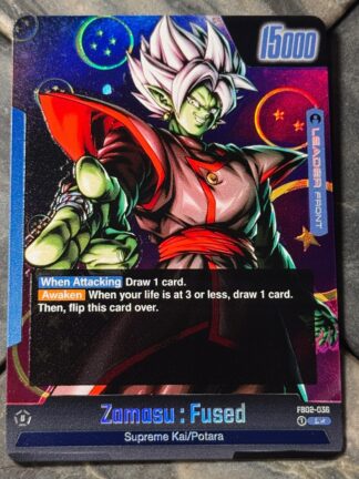 FB02-036 Custom Art Leader - Zamasu