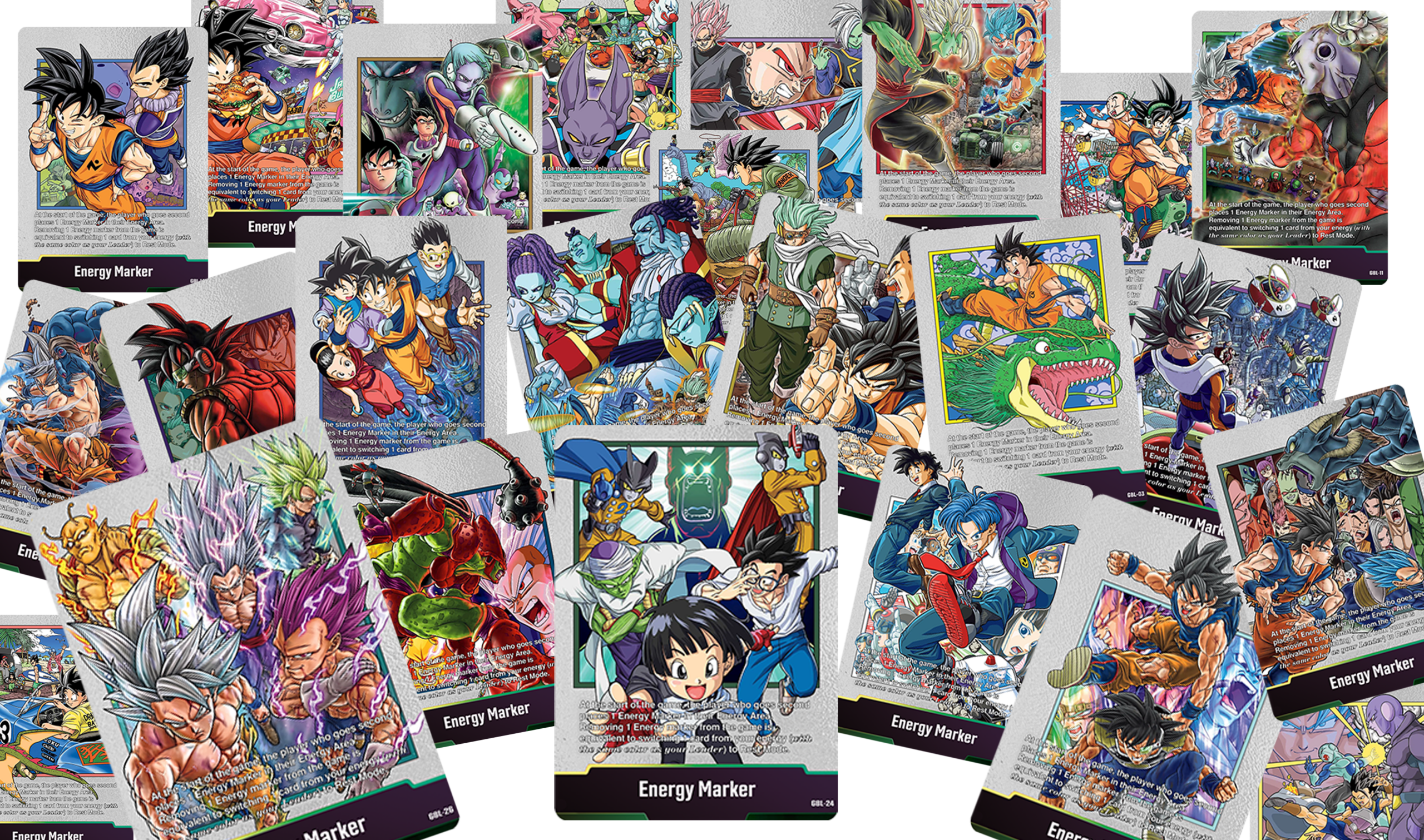 Dragon Ball Super Manga Cover Custom Energy Markers (Vol. 1-24)