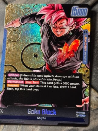 FB01-035 Custom Art Leader - Goku Black (Xenoverse 2 Edition)