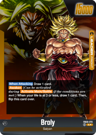 FB08-073 Custom Art Leader - Broly (ST Edition) [Pre-order]