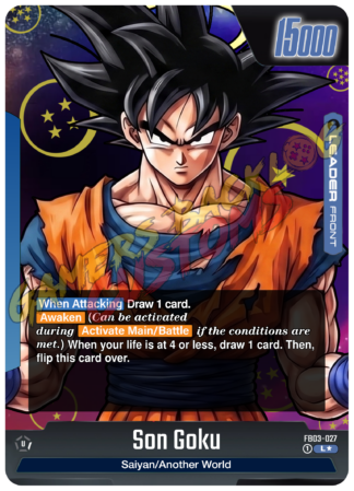 FB03-027 Custom Art Leader - Son Goku [Pre-Order]
