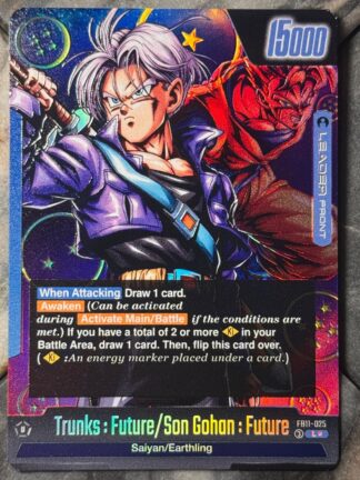 FB11-025 Custom Art Leader - Trunks: Future/Son Gohan: Future