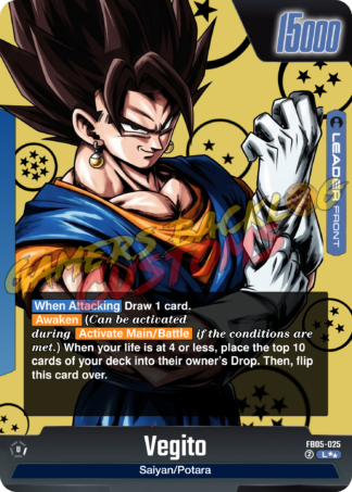 FB05-025 Custom Art Leader - Vegito ST Edition
